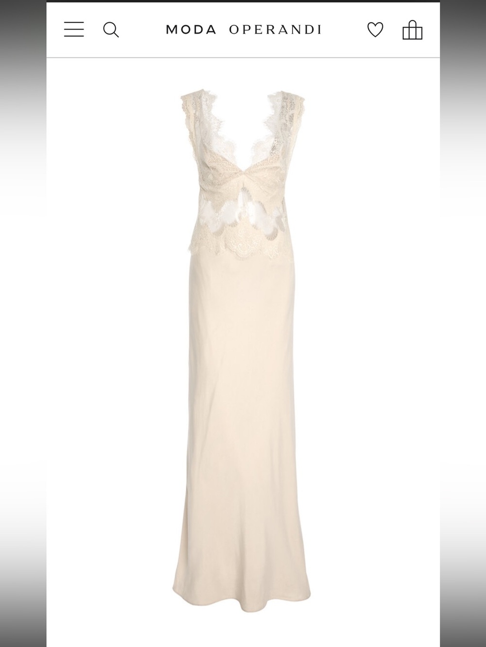 Third Form Visions Lace Maxi Dress